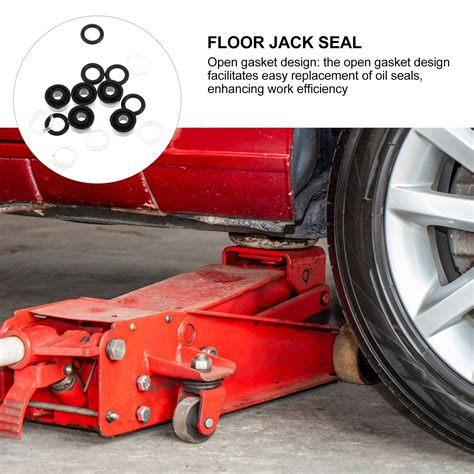 HOMEMAXS 5 Sets of Hydraulic Floor Jack Oil Seal Replacement Kit High ...