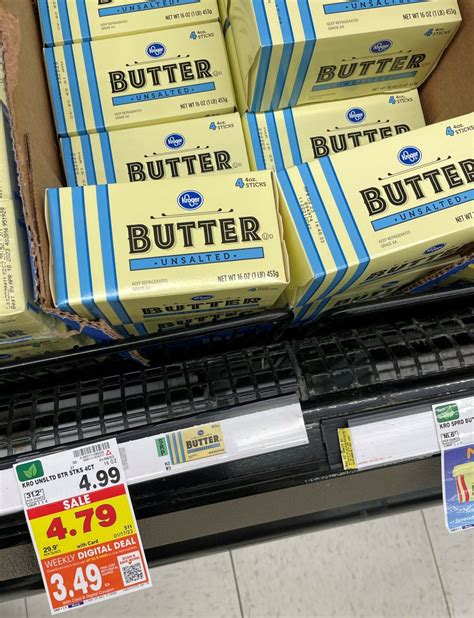 Kroger Butter as low as $3.49! - Kroger Krazy