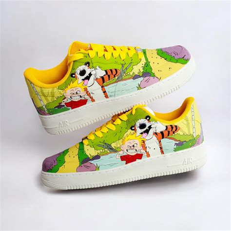 Calvin and Hobbes Custom Sneakers | Moreiarty