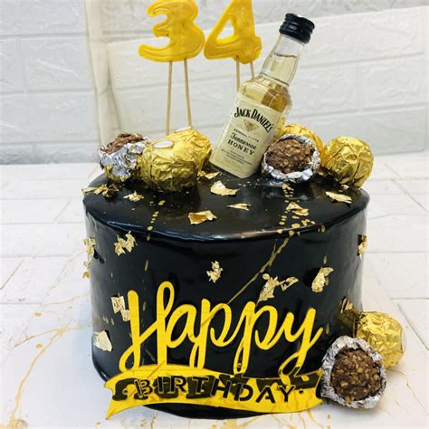 Royal Chocolate & Alcohol Loaded Cake – Bento Cakes Noida