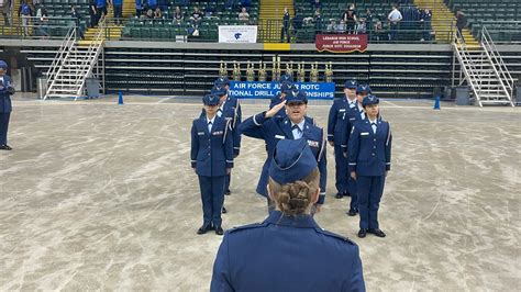 Air Force JROTC unit aims high at national drill event > Air Education ...