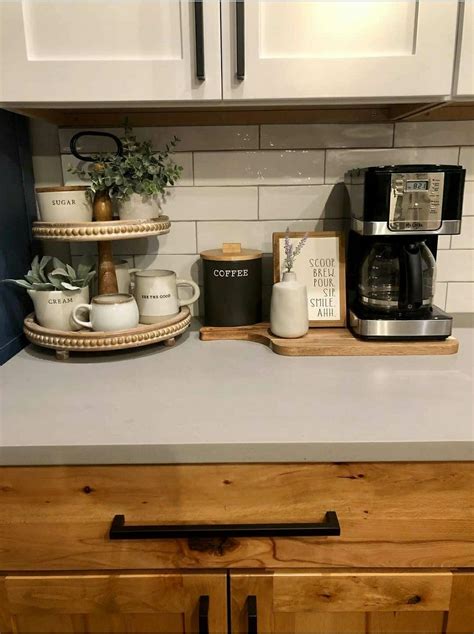 Home coffee station ideas for kitchens – Artofit