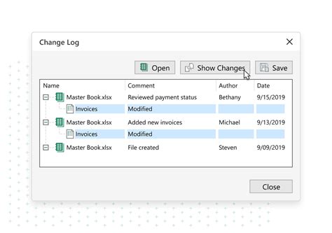 Version Control for Excel 的图像结果