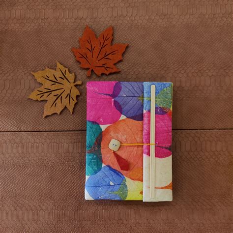 Multi-color Peepal Leaves Journal – Lil Sherpa Jewelry