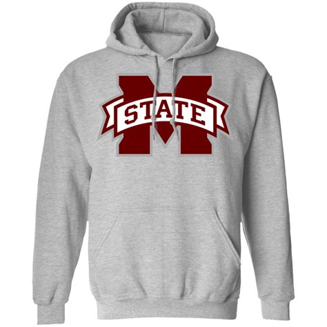 Mississippi State Bulldogs Logo Pullover Hoodie - Happy Spring Tee