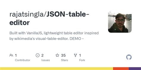 Image result for JSON Table Editor Visual Studio Code