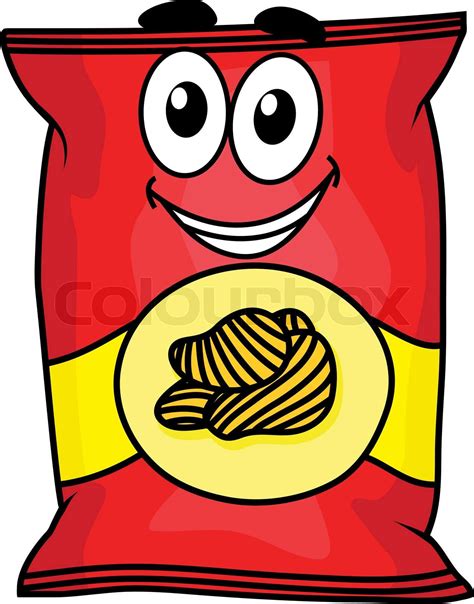 Potato Chips Bag Clip Art