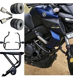 Pure Biking MT Crash Guard Crash Guard Leg Guard with Frame Slider for ...