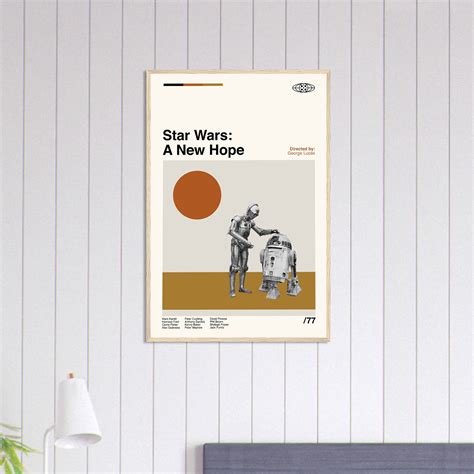 A NEW HOPE Poster, Star Wars Poster, Movie Poster - Citiesbox