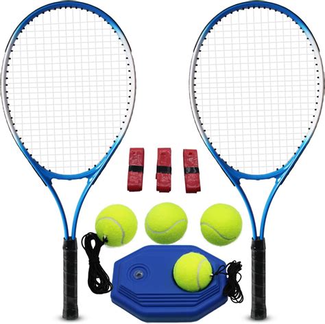 Magicorange Tennis Rackets for Adults 2 Players Recreational Tennis ...