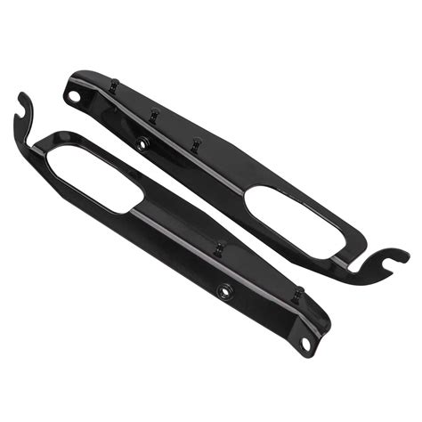 Black Batwing Inner Fairing Support Brackets For Harley Davidson ...