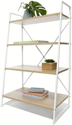 Anko Bookshelf | 4 Tier Scandi | Shelf Storage for Home Décor | Home ...