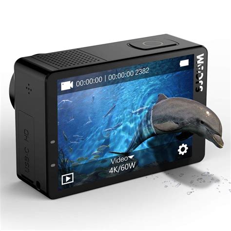 SJCAM SJ8 Air Optical 14MP UHD Touch Screen Action Camera Dual Microho ...