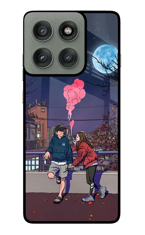 Save Big: Get the Chilling Couple Moto Edge 60 Pro Back Cover - Shop ...