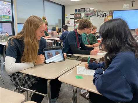 Sophomores present routine projects in Spanish | Lincoln Pius X ...