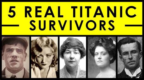 Titanic How Many Survivors Facts