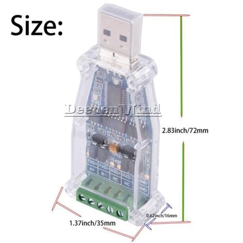 New USB to RS485 RS422 Serial Adapter FTDI Chip USB India | Ubuy
