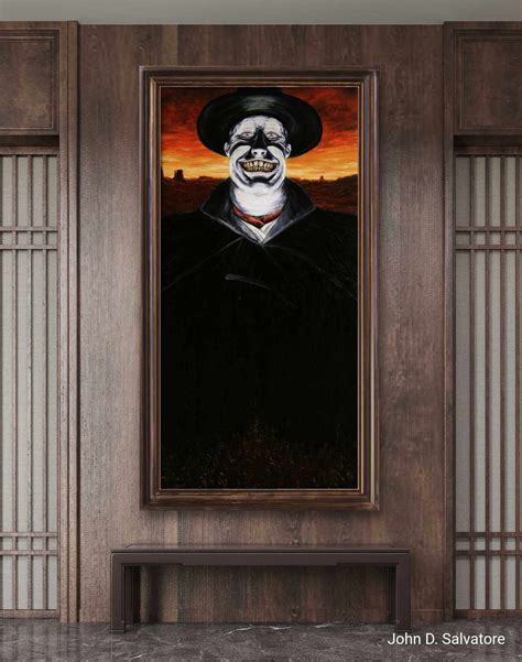 Judge Holden Portrait Blood Meridian Horror Goth Printable Art Deco ...