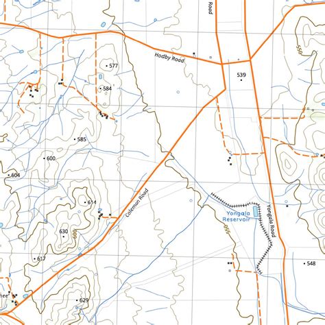 6631-N JAMESTOWN & TEROWIE map by nswtopo - Avenza Maps | Avenza Maps - map of jamestown south australia