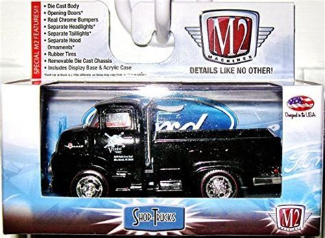 Buy M2 Machines 1956 Ford Coe Truck Custom Walmart Exclusive By M2 ...