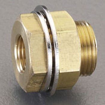 EA425KP-4 Rc1/2" パネルユニオン エスコ 1個 EA425KP-4 【通販モノタロウ】