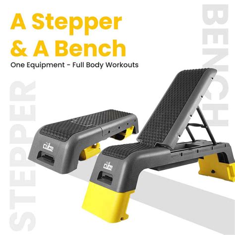Cube Club Stepper Bench – Sportswing.in