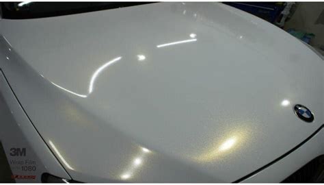 Buy 3M 1080 / 2080 Gloss White Gold Sparkle | GP240 | Vinyl CAR WRAP ...