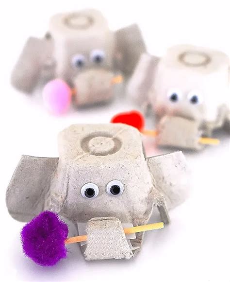 Egg Carton Crafts 的图像结果