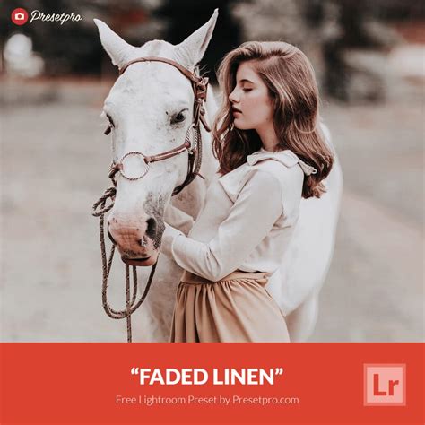 Free Lightroom Preset | Faded Linen - Presetpro.com