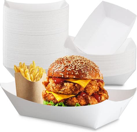 Amazon.com: Tioncy 48 Pack Safari Animal Party Paper Food Trays 5 lb ...