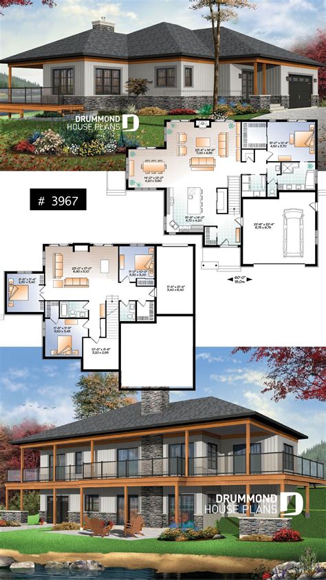 Lake House Open Floor Plans Layouts