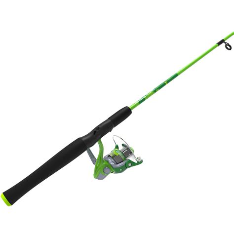 Zebco Splash Spinning Reel and Fishing Rod Combo, 6-Foot 2-Piece ...