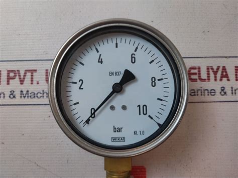 Wika 0-10 Bar Manometer En 837-1 – Aeliya Marine Tech