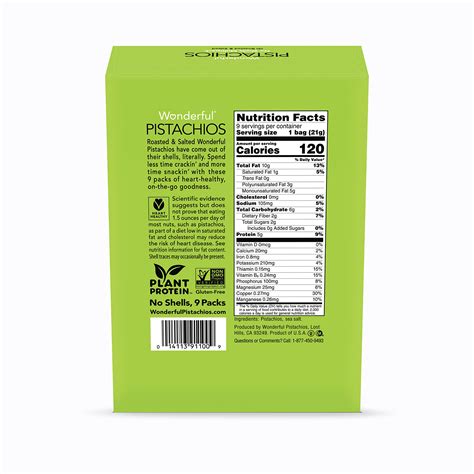 Pistachios Nutritional Value