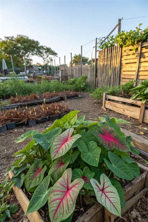 19+ Creative Landscaping Ideas with Caladiums