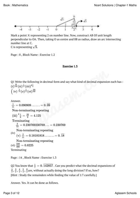 Class 9 Maths Chapter 1 的图像结果