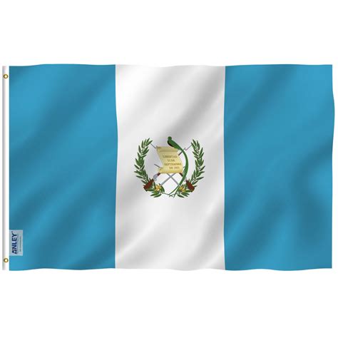 ANLEY Fly Breeze 3x5 Foot Guatemala Flag - Vivid Color and UV Fade ...