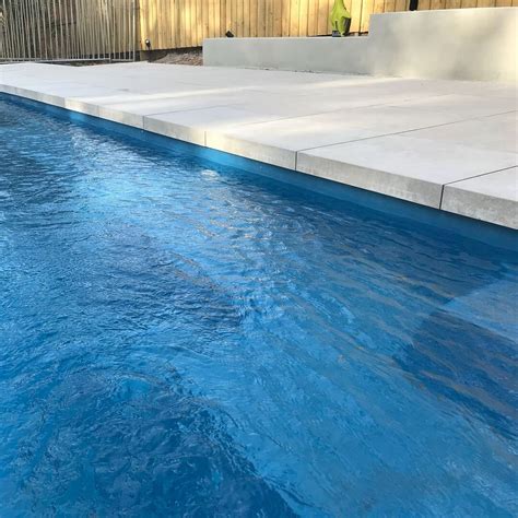 Swimming Pool Concrete Coping New Swimming Pool Coping, Stones, And