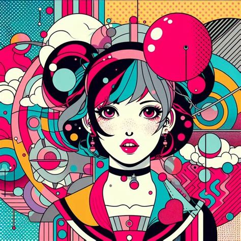 Best girl art illustration ideas | Premium AI-generated image
