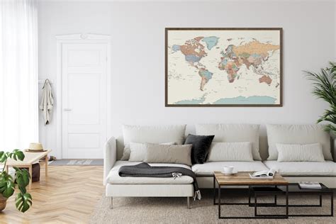 Accurate World Map Poster 的图像结果