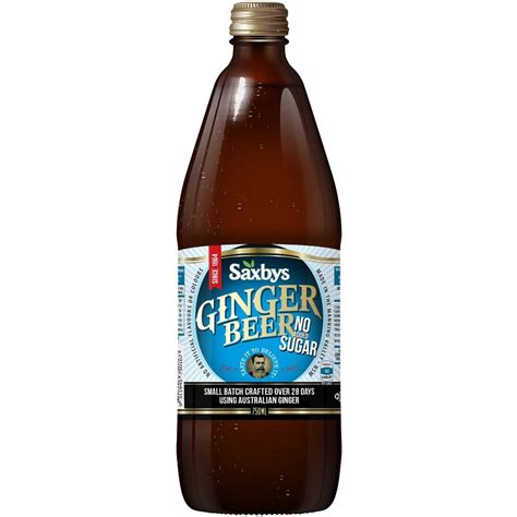Calories in Saxbys Diet Ginger Beer calcount