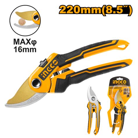 Ingco HPS0601: 8.5-inch Pruning Shear - Durable Metal Frame, High-Qual ...