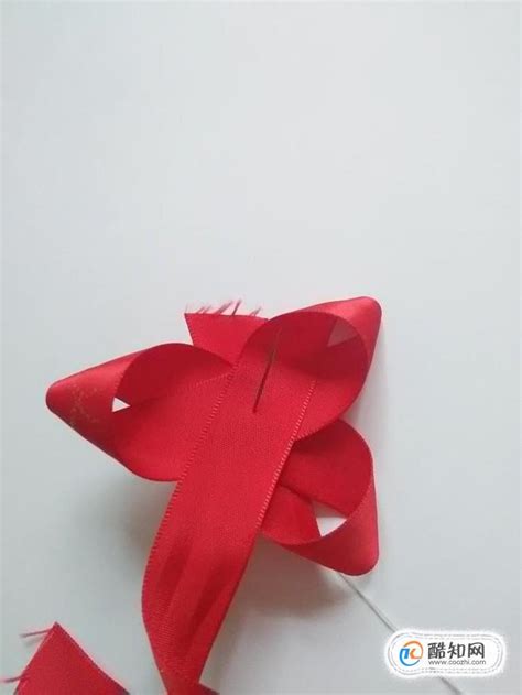 怎么做丝带玫瑰花的制作方法图解教程_爱折纸网