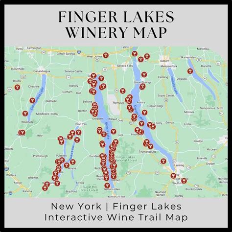 Finger Lakes Winery Map — Guided Wino