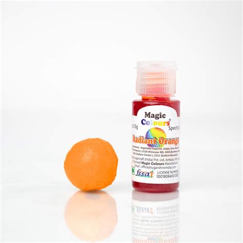 Magic Radiant Orange Gel Colours – Bakeworld Retails Pvt Ltd
