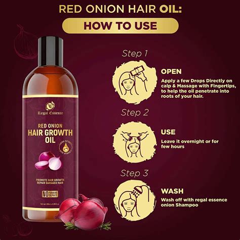 Buy REGAL ESSENCE RED ONION HAIR OIL FOR HAIR GROWTH & CONTROLS HAIR ...
