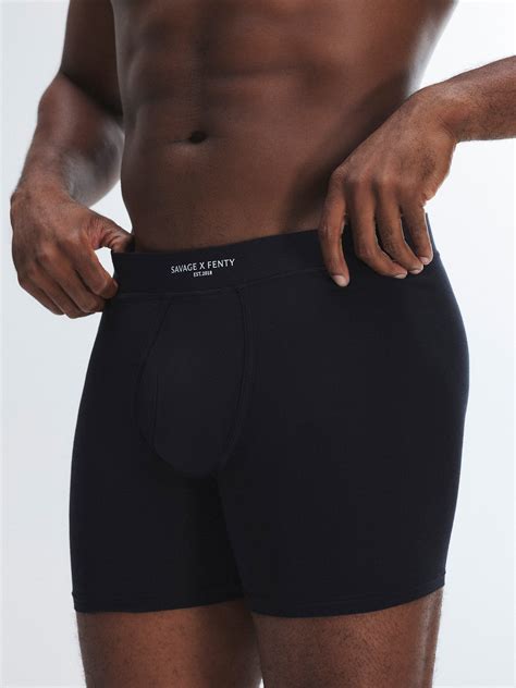 Homme Base Boxer Briefs in Black | SAVAGE X FENTY