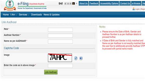 CBDT Launches new E-Facility to link Aadhaar with PAN Card