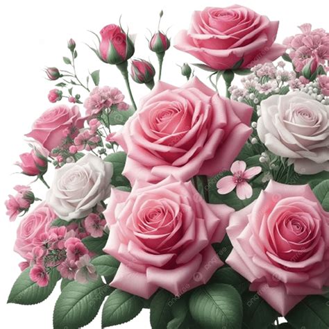 Clipart Pink Roses