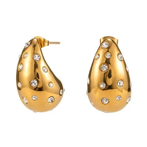 Exquisite Drop Earrings - 18K Gold Plated – PEACHY ACCESSORIES